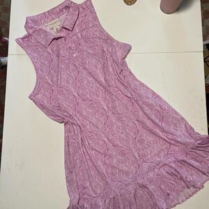 Laura Ashley Pink Collared Dress